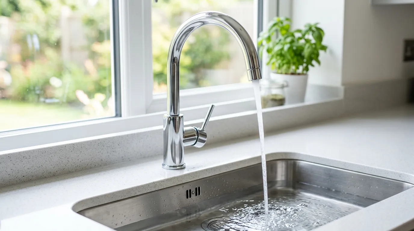 Local Plumbing Master Pros same day plumber fixing a faucet in Hillsdale, WY